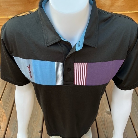 Travis Mathew Short Sleeved Golf Polo Shirt - Picture 2 of 12